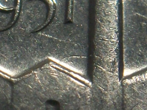 1951-Five-Cent-With-Strike-Through